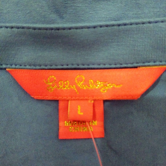 Lilly Pulitzer Lula Dress Coastal Blue - Picture 6 of 10